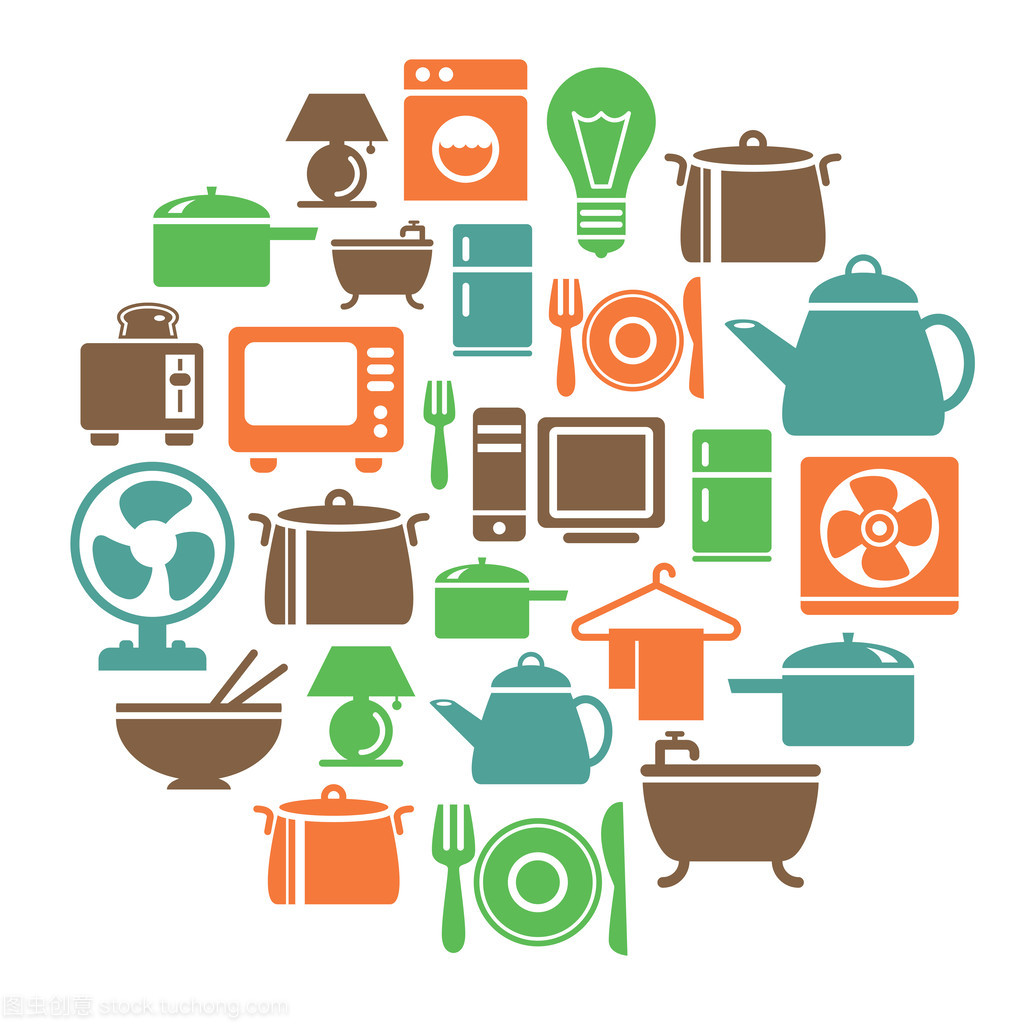 圓形圖標在家居五金工具中的設計美學與實用功能